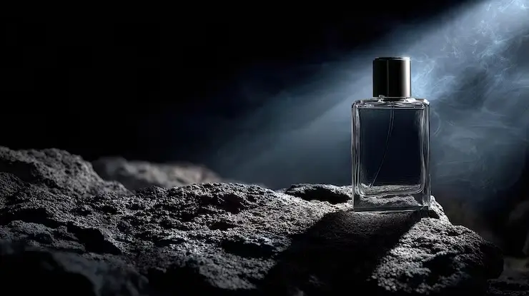elegant perfume bottle